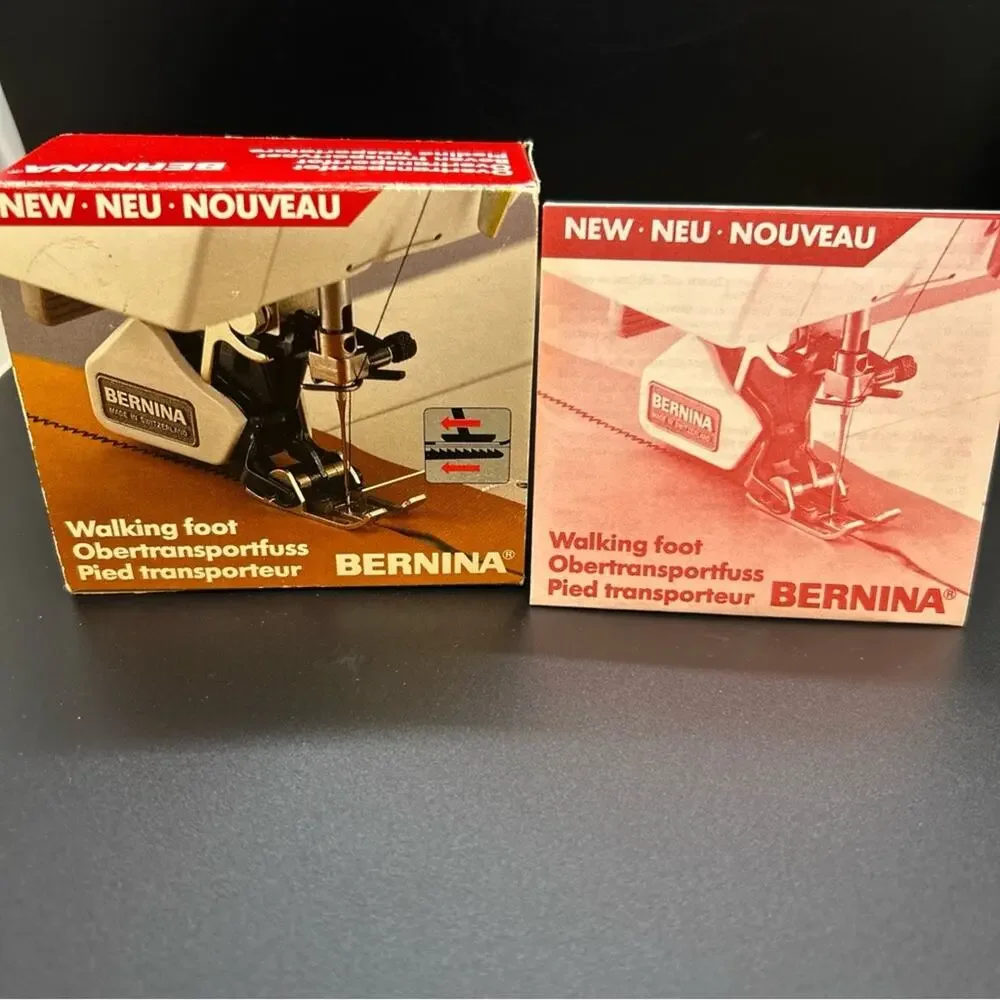 BOX ONLY ~ Bernina Sewing Walking Foot ~ BOX ONLY ~ Decor
